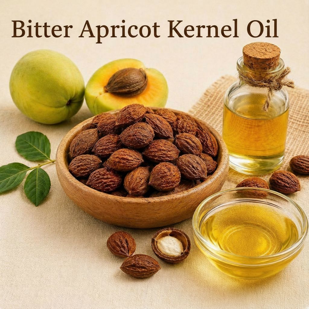 Bitter Apricot Kernel Oil